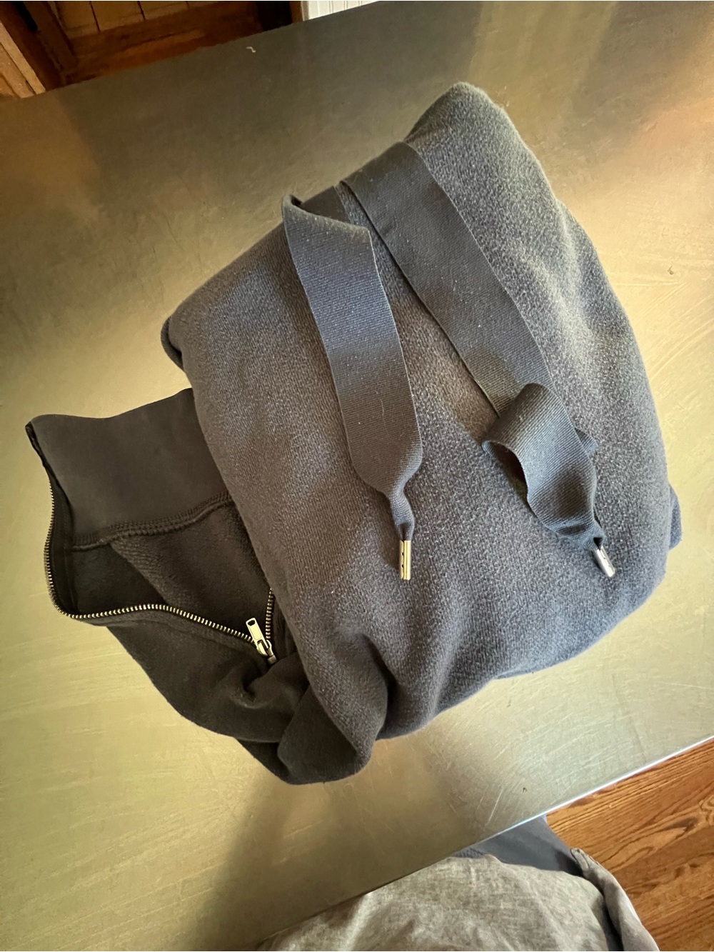 Aerie Lot of 3 Cozy Oversized Hoodies in Sage, Navy, and Rust - Picture 6 of 7